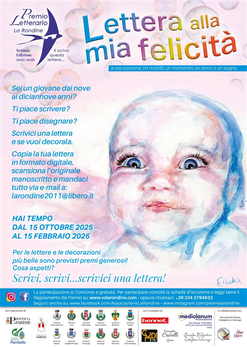 Settima edizione premio letterario "La Rondine"