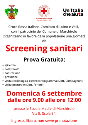 Screening Sanitari
